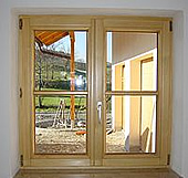 Fenster aus Holz